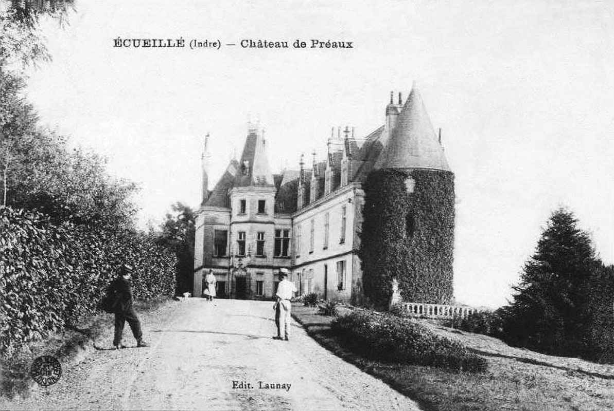 CPA_Preaux_Chateau02