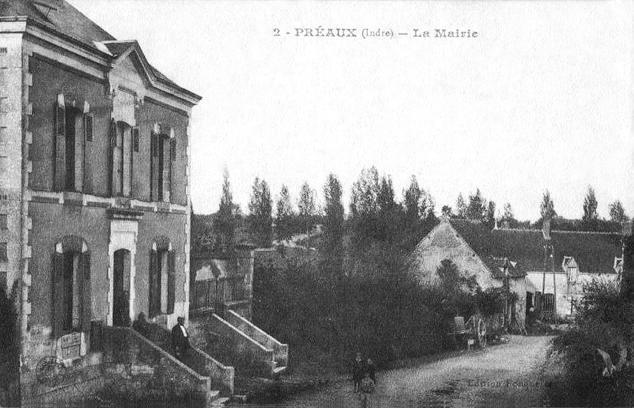 CPA_Preaux_la mairie